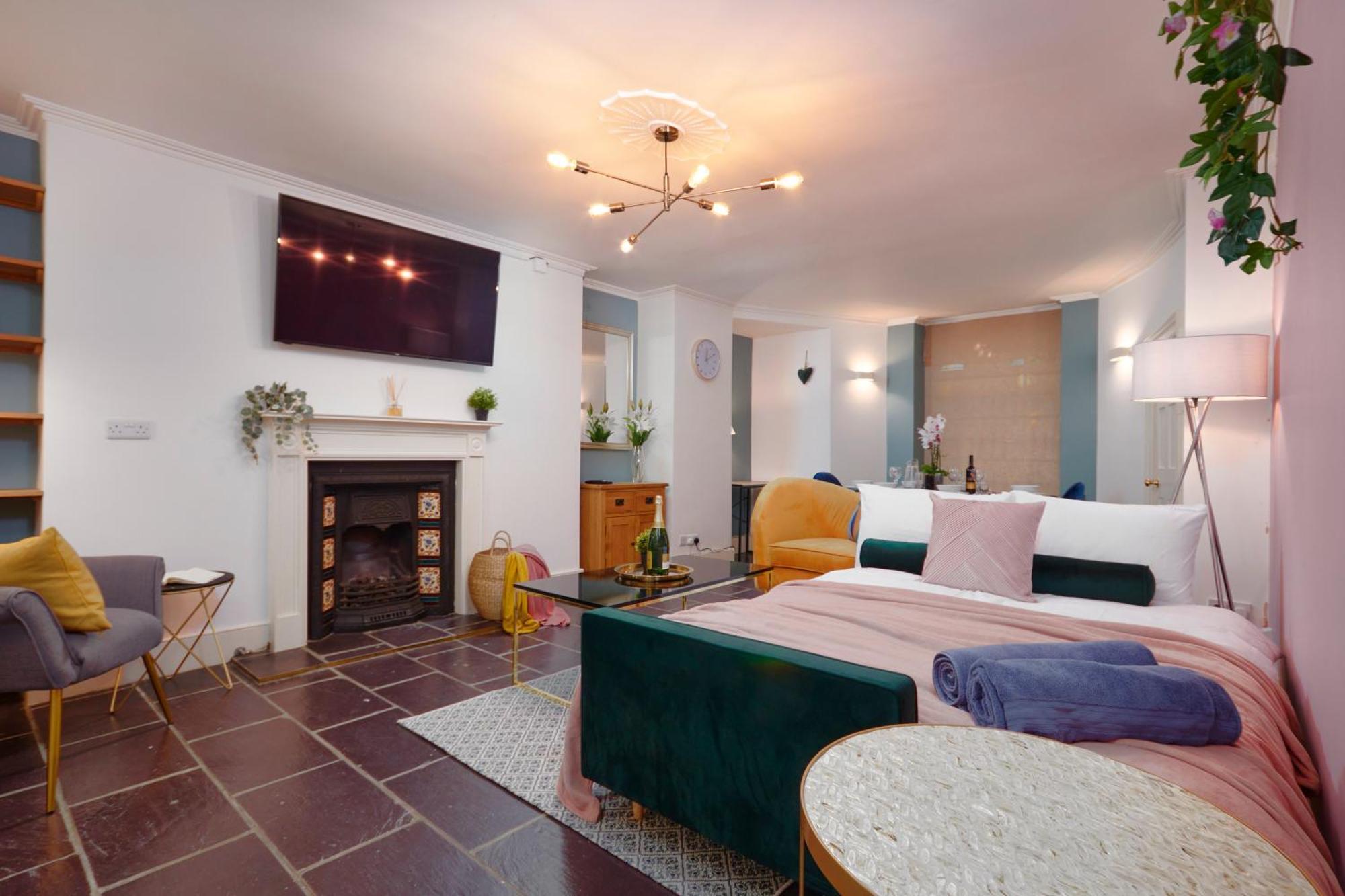 Beautiful 2Bedroom 4 Actual Beds House With Wifi By Purestay Бат Экстерьер фото